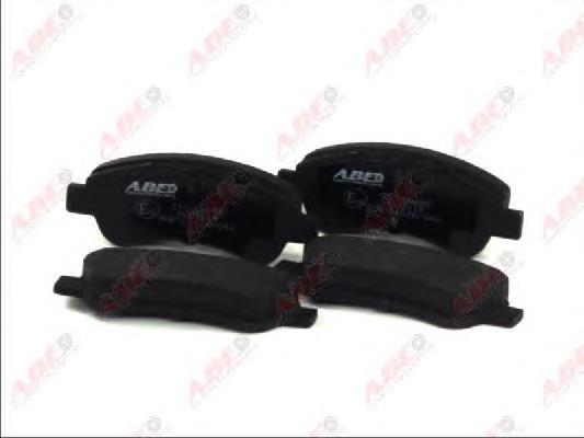 Klocki hamulcowe przednie tarczowe ABE C1C000ABE cena, od 25,70 USD