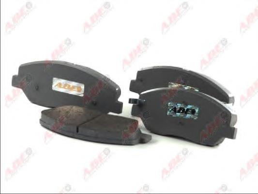 Klocki hamulcowe przednie tarczowe ABE C10521ABE cena, od 26,04 USD