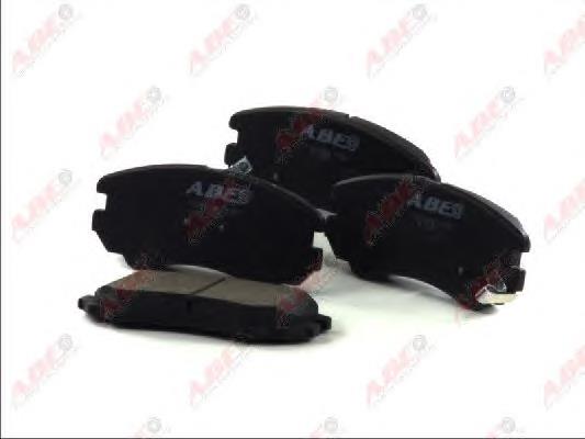 Klocki hamulcowe przednie tarczowe ABE C10518ABE cena, od 24,57 USD