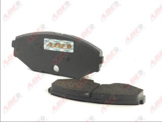 Klocki hamulcowe przednie tarczowe ABE C11065ABE cena, od 27,58 USD