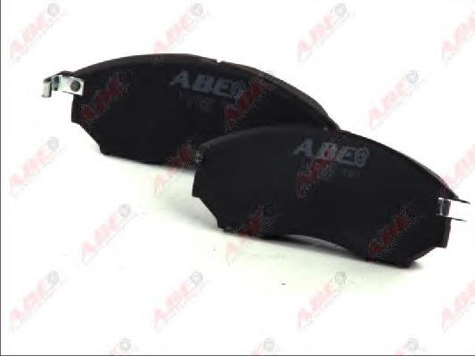 Klocki hamulcowe przednie tarczowe ABE C11078ABE cena, od 28,31 USD