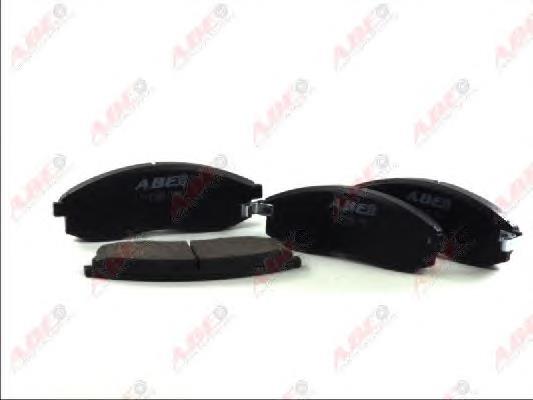 Klocki hamulcowe przednie tarczowe MN102617 Mitsubishi