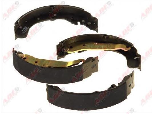 Klocki hamulcowe tylne bębnowe 9317065 Opel