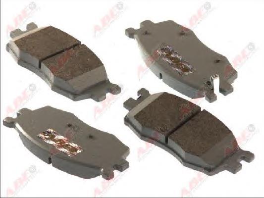 Klocki hamulcowe przednie tarczowe ABE C10323ABE cena, od 17,09 USD