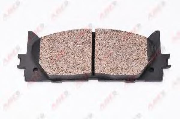 Klocki hamulcowe przednie tarczowe ABE C12120ABE cena, od 29,25 USD