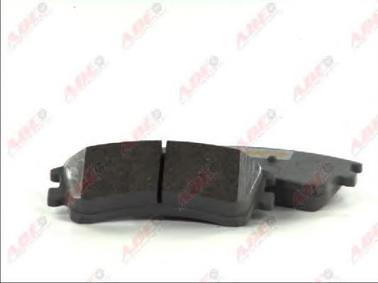 Klocki hamulcowe przednie tarczowe ABE C13052ABE cena, od 22,07 USD