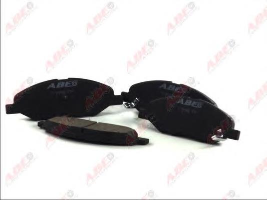 Klocki hamulcowe przednie tarczowe ABE C11080ABE cena, od 24,57 USD