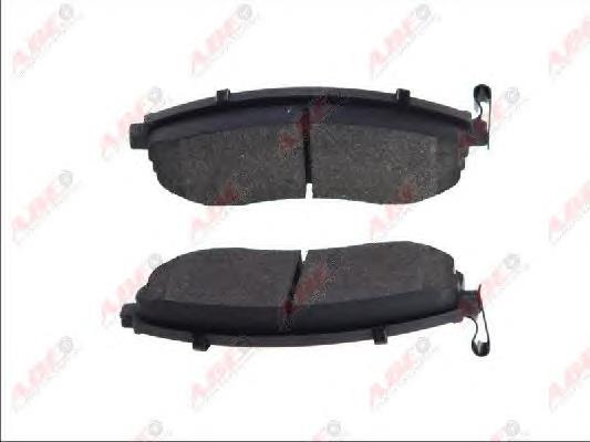 Klocki hamulcowe przednie tarczowe ABE C11096ABE cena, od 28,24 USD