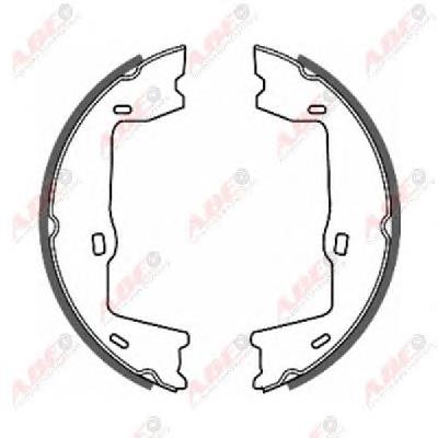 Klocki hamulca ręcznego ABE CRX000ABE cena, od 19,47 USD