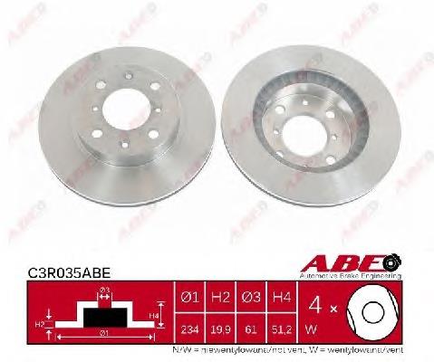 Tarcza hamulcowa przednia Renault (RVI) 6001539659 cena, od 26,92 USD