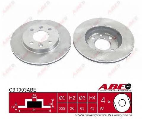 Tarcza hamulcowa przednia Renault (RVI) 8671000085 cena, od 28,16 USD