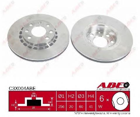 Tarcza hamulcowa przednia 0569055 Opel