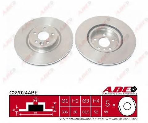 Tarcza hamulcowa przednia Volvo 30769057 cena, od 92,97 USD