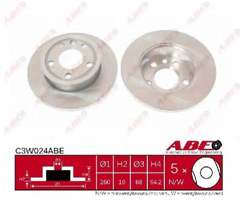 Tarcza hamulcowa przednia VAG 701615301