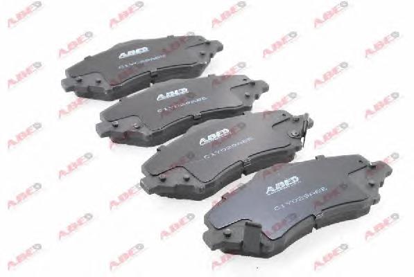 Klocki hamulcowe przednie tarczowe Chrysler K68029264AB cena, od 33,78 USD