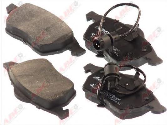 Klocki hamulcowe przednie tarczowe ABE C1W025ABE cena, od 30,47 USD