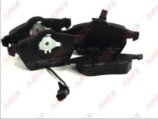 Klocki hamulcowe przednie tarczowe ABE C1W027ABE cena, od 31,84 USD