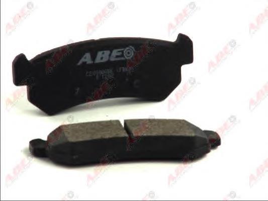 Okładziny (klocki) do hamulców tarczowych tylne ABE C20006ABE cena, od 15,27 USD