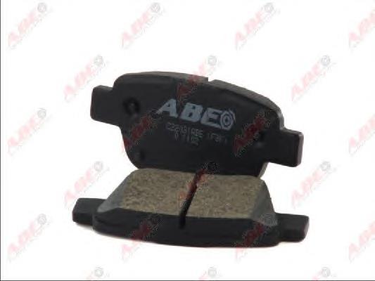 Okładziny (klocki) do hamulców tarczowych tylne ABE C22031ABE cena, od 19,61 USD