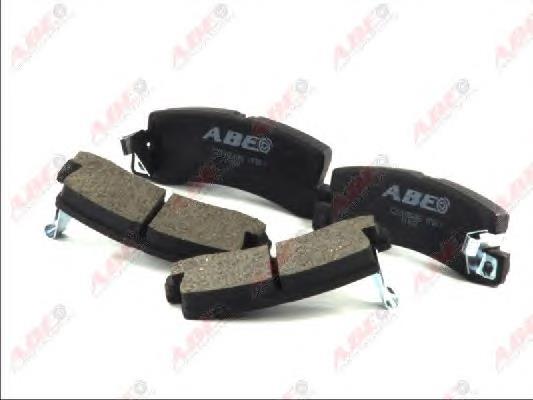 Okładziny (klocki) do hamulców tarczowych tylne ABE C22005ABE cena, od 20,83 USD