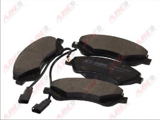 Klocki hamulcowe przednie tarczowe ABE C1G060ABE cena, od 27,76 USD