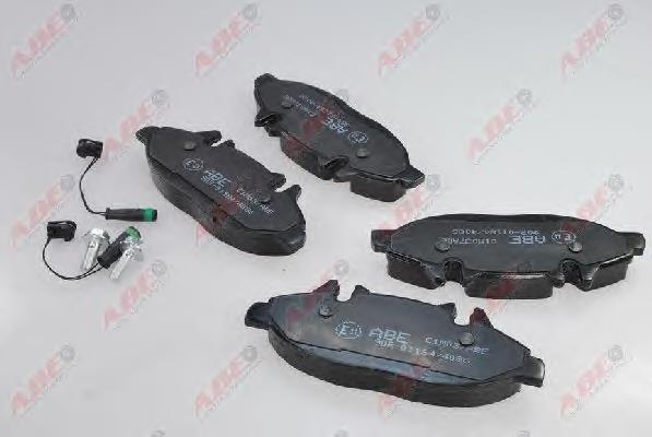 Klocki hamulcowe przednie tarczowe A6394200100 Mercedes