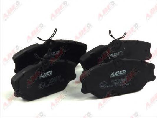 Klocki hamulcowe przednie tarczowe ABE C1R023ABE cena, od 26,03 USD
