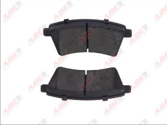 Klocki hamulcowe przednie tarczowe ABE C1R042ABE cena, od 25,73 USD