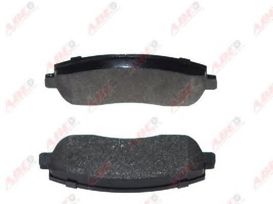 Klocki hamulcowe przednie tarczowe ABE C1R043ABE cena, od 28,42 USD