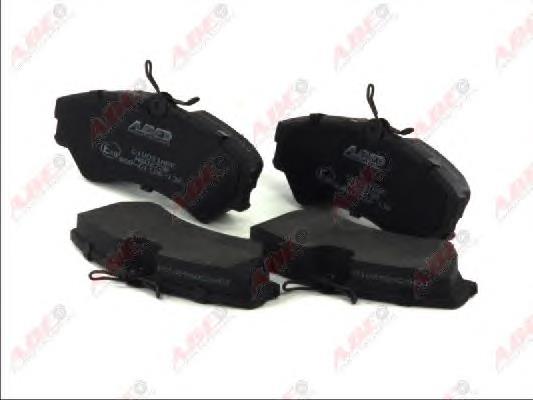 Klocki hamulcowe przednie tarczowe ABE C1W021ABE cena, od 27,14 USD