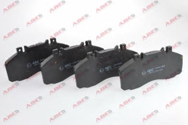 Okładziny (klocki) do hamulców tarczowych tylne ABE C1M048ABE cena, od 44,79 USD