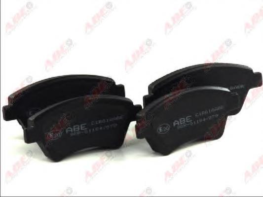 Klocki hamulcowe przednie tarczowe ABE C1R018ABE cena, od 24,83 USD