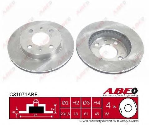 Tarcza hamulcowa przednia Nissan/Infiniti 40206F4300 cena, od 24,65 USD