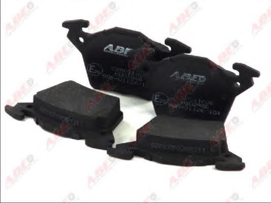 Okładziny (klocki) do hamulców tarczowych tylne ABE C2M011ABE cena, od 19,84 USD
