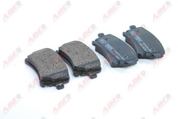 Okładziny (klocki) do hamulców tarczowych tylne ABE C2A004ABE cena, od 25,93 USD