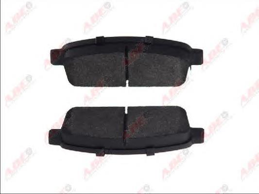 Okładziny (klocki) do hamulców tarczowych tylne ABE C2X014ABE cena, od 24,91 USD