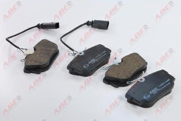 Okładziny (klocki) do hamulców tarczowych tylne ABE C2W013ABE cena, od 24,88 USD