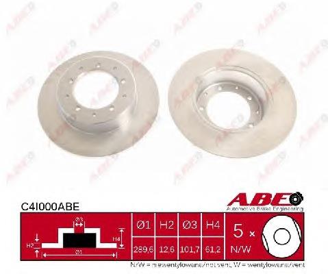571912 Land Rover Tarcza hamulcowa tylna