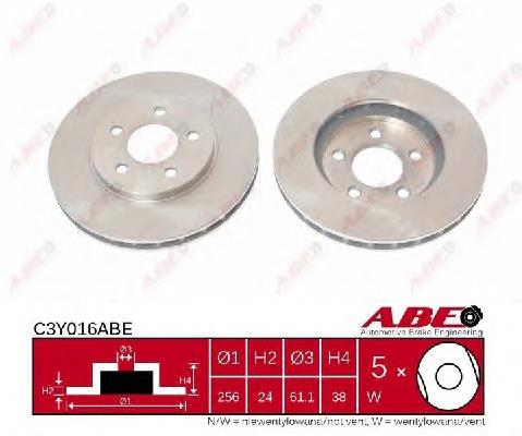 Tarcza hamulcowa przednia Dodge Grand Caravan SPORT minivan (US) (1997 - 2003) cena, od 45,29 USD