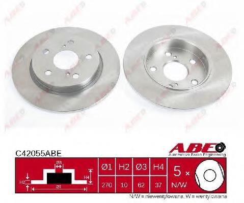 Tarcza hamulcowa tylna Bremsi CD7645S