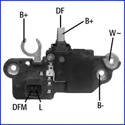 Regulator alternatora (przekaźnik ładowania) Renault Espace 3 (JE)