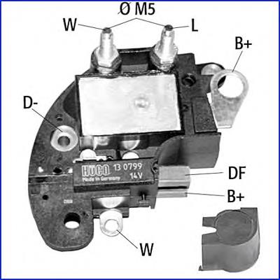 Regulator alternatora (przekaźnik ładowania) PR71380789 Profit