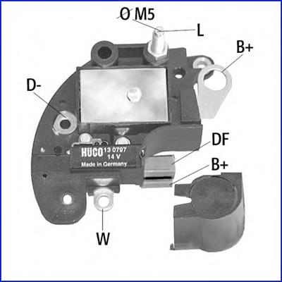 Regulator alternatora (przekaźnik ładowania) Lancia Kappa (838A)