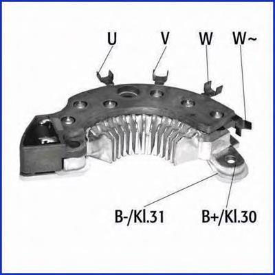 Mostek prostowniczy alternatora = Moster diodowy alternatora 131880 REMA-PARTS