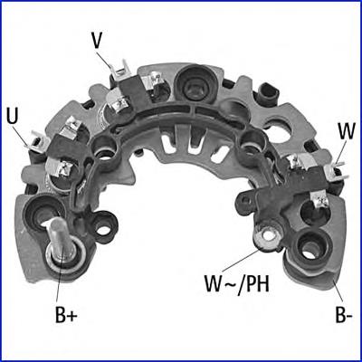 Mostek prostowniczy alternatora = Moster diodowy alternatora ARC4019 As-pl