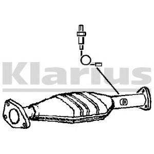 Konwerter-katalizator do Honda Accord VI CG