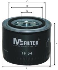 TF54 Mfilter filtr oleju