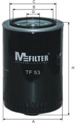 TF53 Mfilter filtr oleju