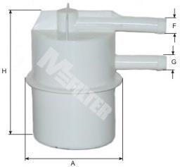 BF05 Mfilter Filtr paliwa