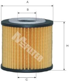TE600 Mfilter Filtr oleju
